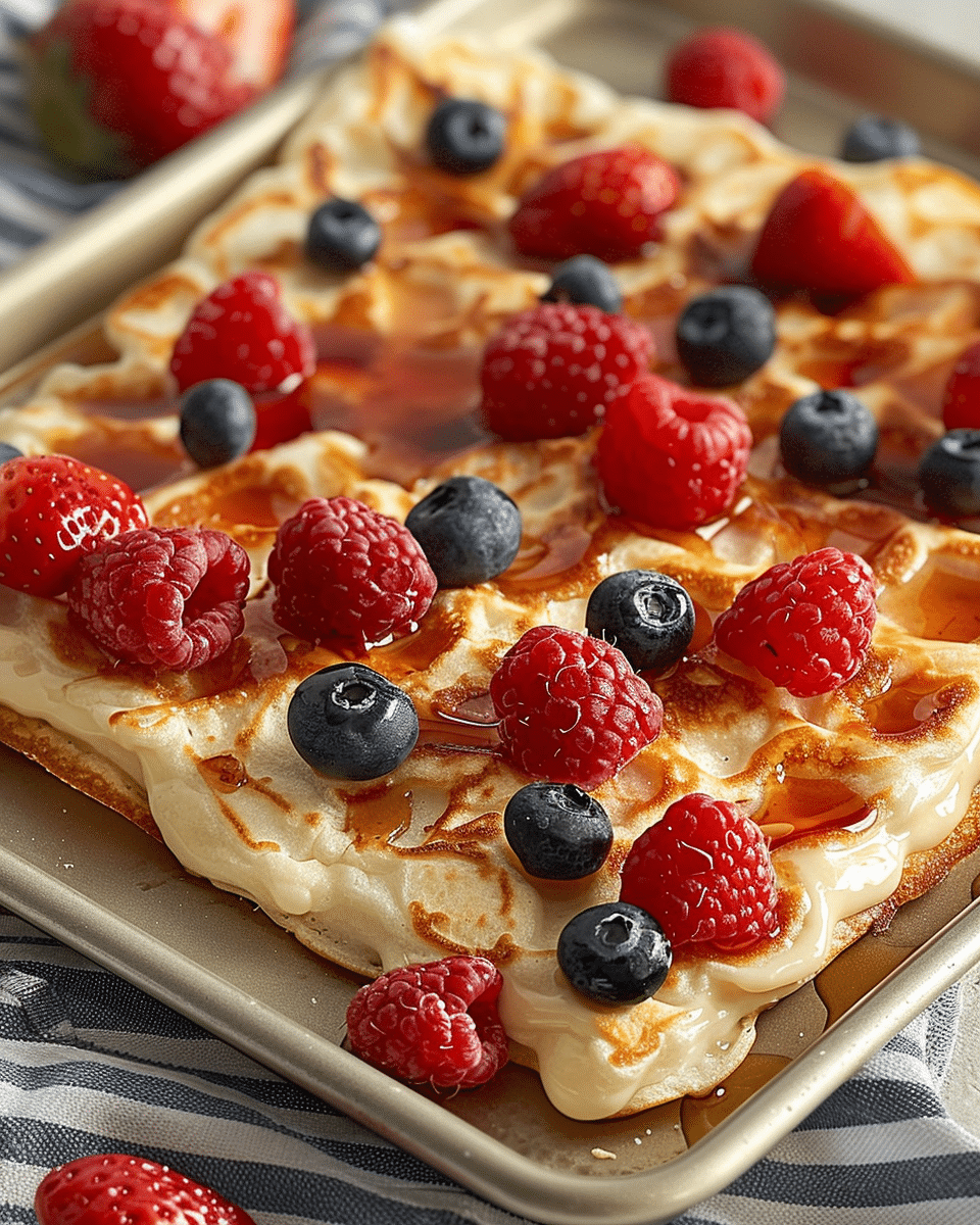 Easy Sheet Pan Pancakes