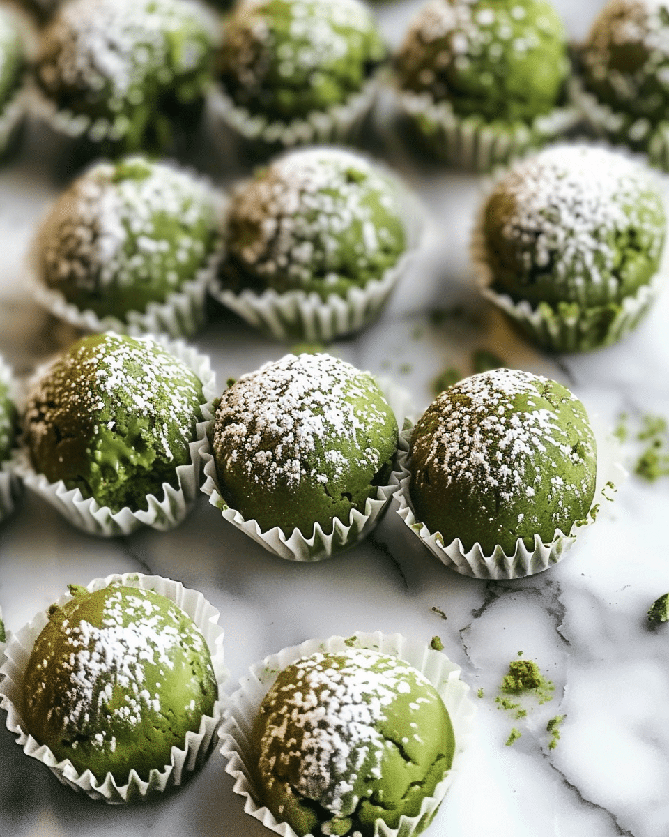 Matcha Green Tea Energy Bites
