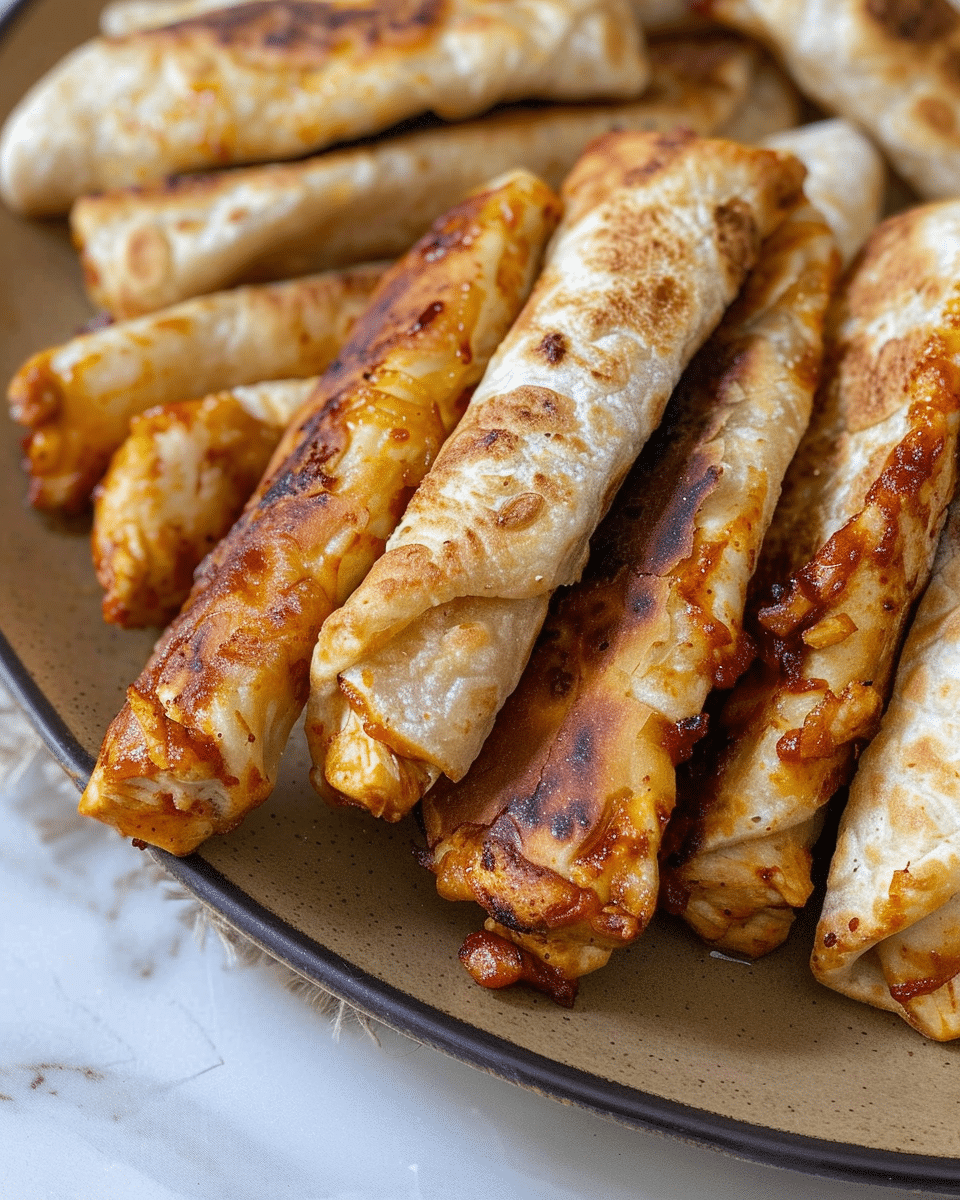 The Best Air Fryer Chicken Flautas