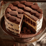 Tiramisu Ice-Cream Layer Cake