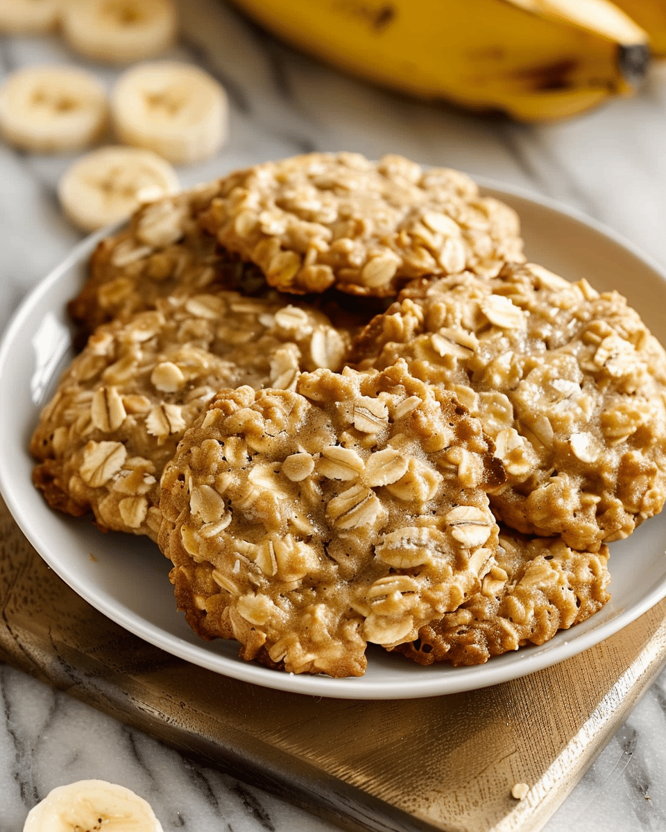 Banana Oat Cookies