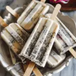 Coconut Chia Seed Popsicles