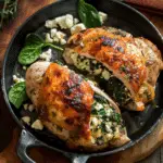 Spinach and Feta Stuffed Chicken